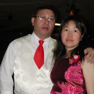 Nom Leej and wife
