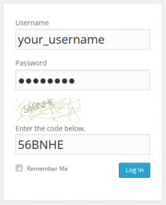 captcha code